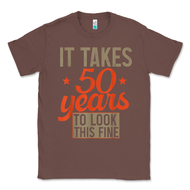 50 Years Old 50th Birthday Gifts For Men And Women Classic Tee by minhPixels | Teevron