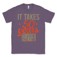 Lavender 50 years old 50th birthday gifts for men and women Classic Tee - minhPixels