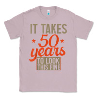 Lilac 50 years old 50th birthday gifts for men and women Classic Tee - minhPixels