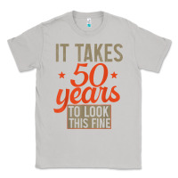 Moon Dust 50 years old 50th birthday gifts for men and women Classic Tee - minhPixels