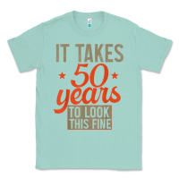 Seafoam 50 years old 50th birthday gifts for men and women Classic Tee - minhPixels