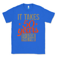 True Royal 50 years old 50th birthday gifts for men and women Classic Tee - minhPixels