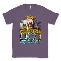 Lavender Obsessive Cow Disorder with Cows Classic Tee - texasbilliewilder