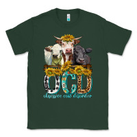 Sports Green Obsessive Cow Disorder with Cows Classic Tee - texasbilliewilder