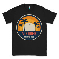 Black Vieques Puerto Rico Classic Tee - minhPixels