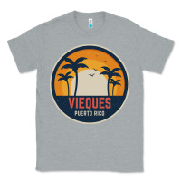 Heather Grey Vieques Puerto Rico Classic Tee - minhPixels
