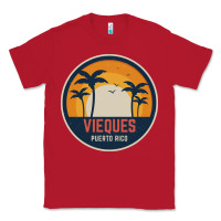 Red Vieques Puerto Rico Classic Tee - minhPixels
