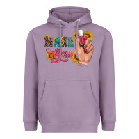 Lavender western sunflowers nail boss Heavyweight Hoodie - Artiststas