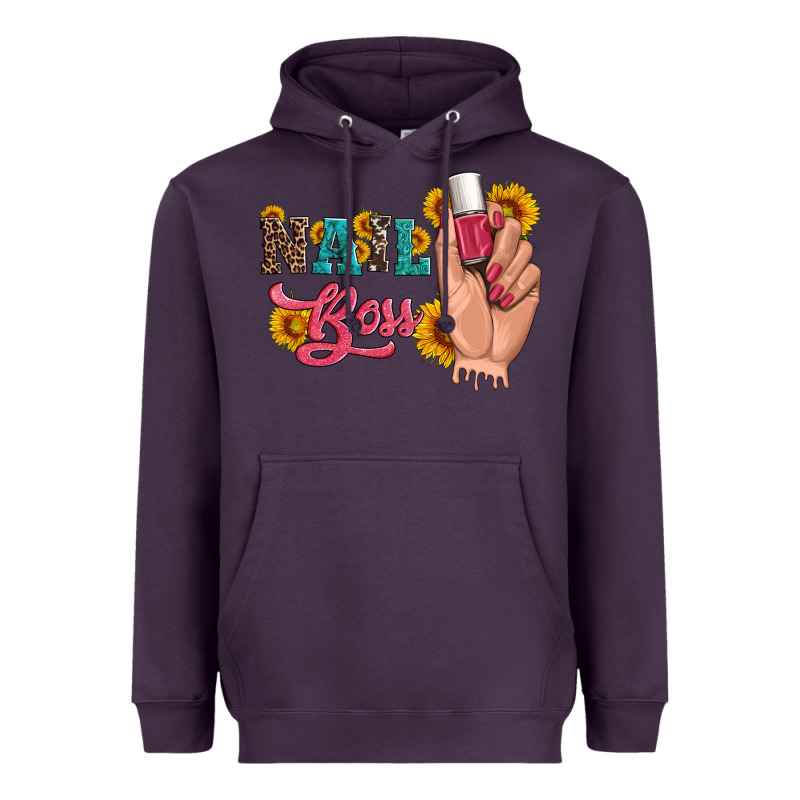 Western Sunflowers Nail Boss Heavyweight Hoodie by Artiststas | Teevron