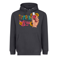 Smoke western sunflowers nail boss Heavyweight Hoodie - Artiststas