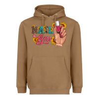 Toasted Coconut western sunflowers nail boss Heavyweight Hoodie - Artiststas