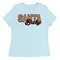 Baby Blue Santa Baby Ladies Tee - Bettercallsaul