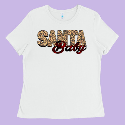 Santa Baby Ladies Tee Designed By Bettercallsaul