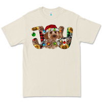 Bone Cockapoo Christmas Joy Premium Tee - RanaPortraitStore