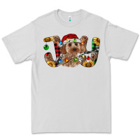 Dove Grey Cockapoo Christmas Joy Premium Tee - RanaPortraitStore