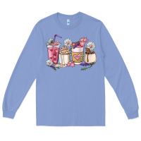 Colony Blue Mama coffee cup mother's day Long Sleeve Tee - HowdyJamesFarm