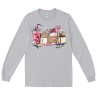 Moon Dust Mama coffee cup mother's day Long Sleeve Tee - HowdyJamesFarm