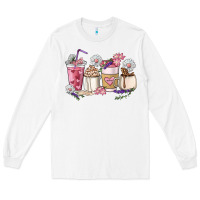 White Mama coffee cup mother's day Long Sleeve Tee - HowdyJamesFarm