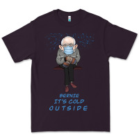Plum Bernie it's Cold Outside Premium Tee - Bettercallsaul