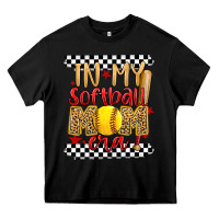 Black in my softball mom era Heavy Core Tee - Artiststas