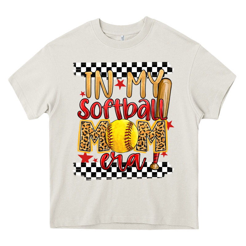In My Softball Mom Era Heavy Core Tee by Artiststas | Teevron