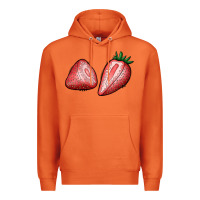 Carrot strawberries Premium Hoodie - BundleAndBundleShop