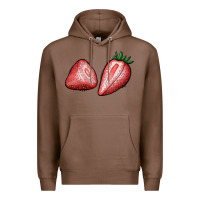 Chestnut strawberries Premium Hoodie - BundleAndBundleShop