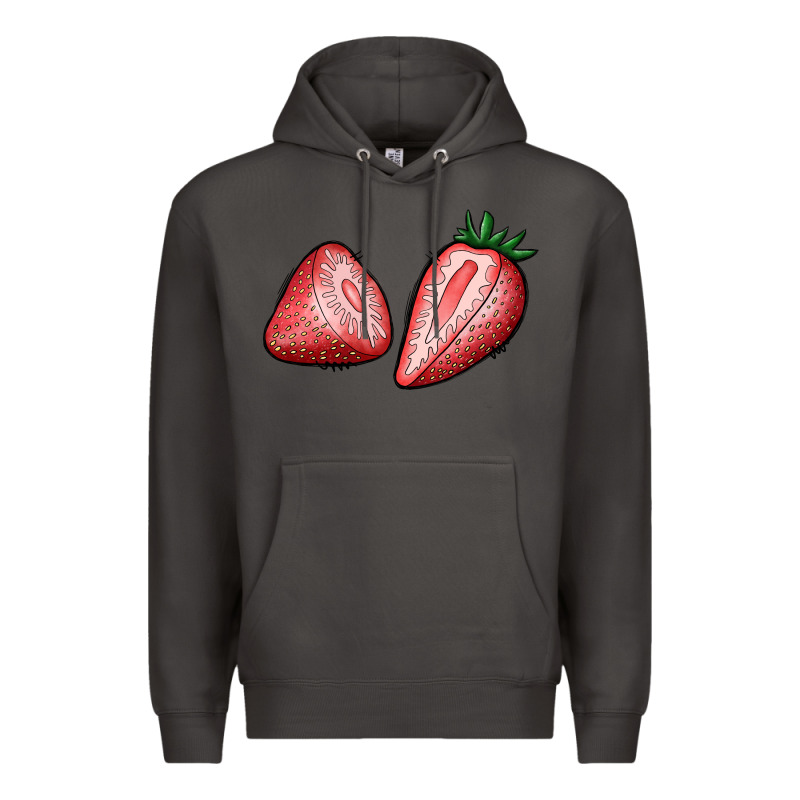 Strawberries Premium Hoodie by BundleAndBundleShop | Teevron