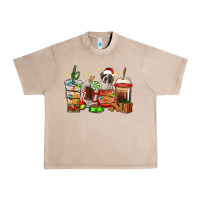 Christmas Coffee Cups With Saint Bernard Urban Heavy Tee | Teevron