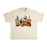Sandshell Christmas coffee cups with Saint Bernard Urban Heavy Tee - RanaPortraitStore