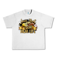 Lunar Rock livin that sports mom life Urban Heavy Tee - CowGirlArtShop