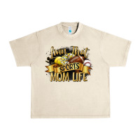 Sandshell livin that sports mom life Urban Heavy Tee - CowGirlArtShop