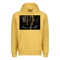 Antique Gold Phil Leotardo How About This Humidity Premium Hoodie - minhPixels