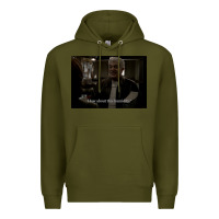 Army Green Phil Leotardo How About This Humidity Premium Hoodie - minhPixels