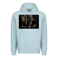Blue Mist Phil Leotardo How About This Humidity Premium Hoodie - minhPixels