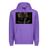 Purple Phil Leotardo How About This Humidity Premium Hoodie - minhPixels
