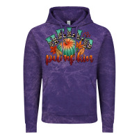 Cloud Purple hello pumpkin Vintage Hoodie - CowGirlArtShop