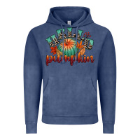 Vintage Denim hello pumpkin Vintage Hoodie - CowGirlArtShop