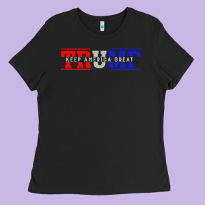 Trump 2020 Ladies Tee Designed By Bettercallsaul