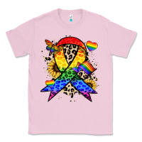 Bubblegum Pink Pride ribbon Classic Tee - NancyCooperArtShop