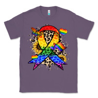 Lavender Pride ribbon Classic Tee - NancyCooperArtShop