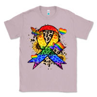 Lilac Pride ribbon Classic Tee - NancyCooperArtShop