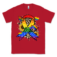 Red Pride ribbon Classic Tee - NancyCooperArtShop