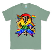 Sage Pride ribbon Classic Tee - NancyCooperArtShop