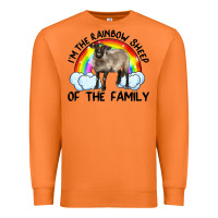 Carrot i'm the rainbow sheep of the family suffolk sheep black face sheep Premium Sweatshirt - Artiststas