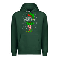 Sports Green matching family group i'm the jovie elf christmas t shirt Premium Hoodie - minhPixels