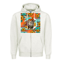 Hereford Bull Zipper Hoodie | Teevron
