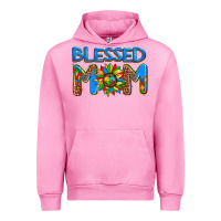 Fuchsia Pink blessed mom autism Urban Hoodie - AdoDesignShop