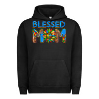 Pigment Black blessed mom autism Urban Hoodie - AdoDesignShop
