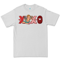 Dove Grey xoxo cupid Premium Tee - RanaPortraitStore